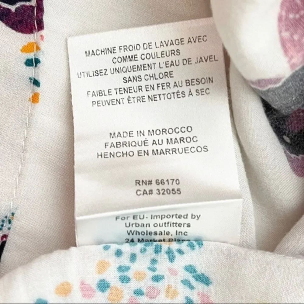 Free People Tuscan Dreams Floral Mini Dress Small - Picture 15 of 15